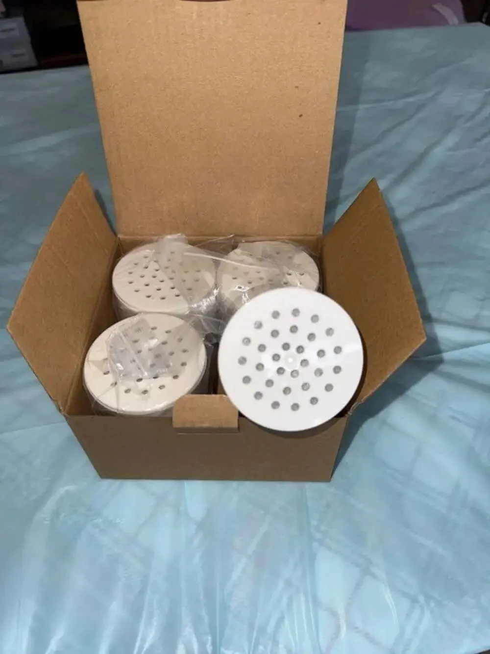 4 pack of 4 stage shower filters
